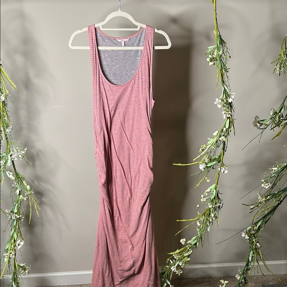 Victoria's Secret Pink Striped Maxi Dress